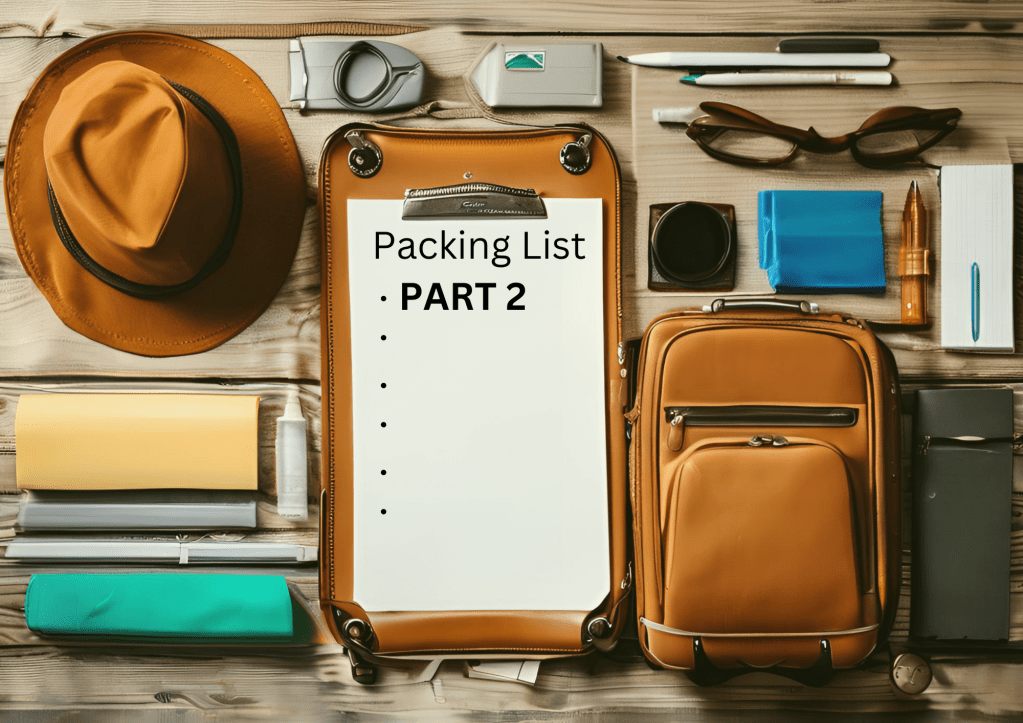 Travel Packing Saviours: Part&nbsp;2